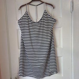 Stripped T-Back Dress